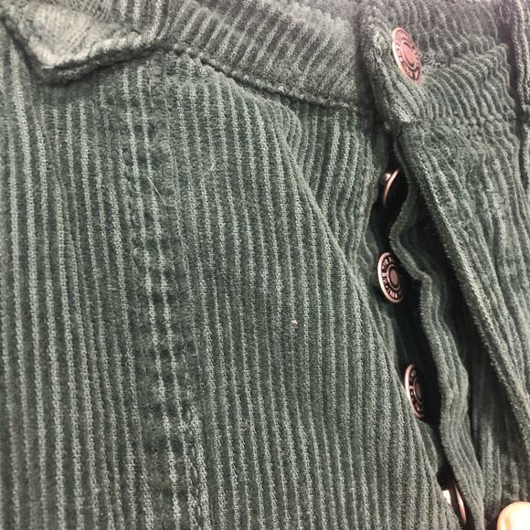 We the Free The London Calling Low Rise Tapered Leg Pant Green Size 27 - Picture 9 of 10